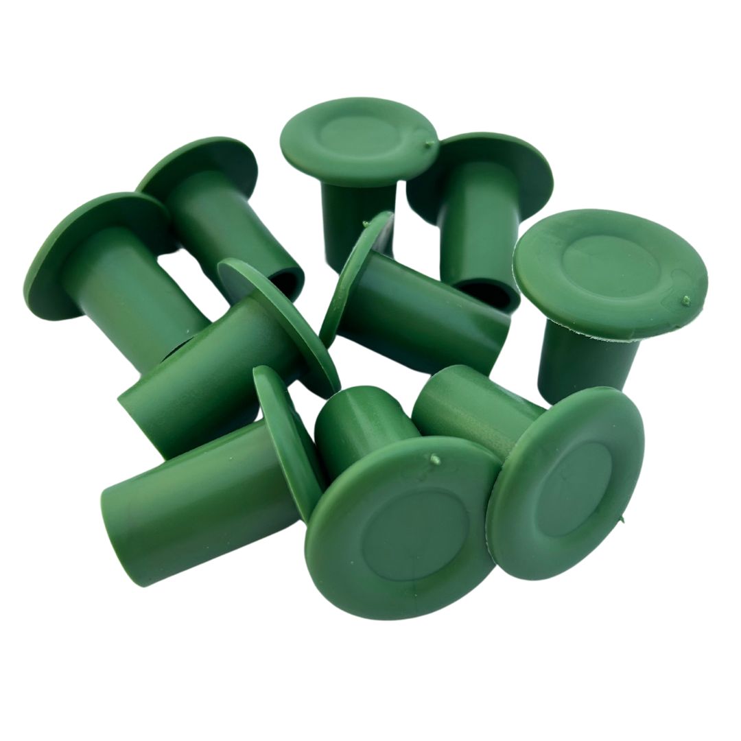 Bramley & Sage Standard Garden Cane Caps (Pack of 10)