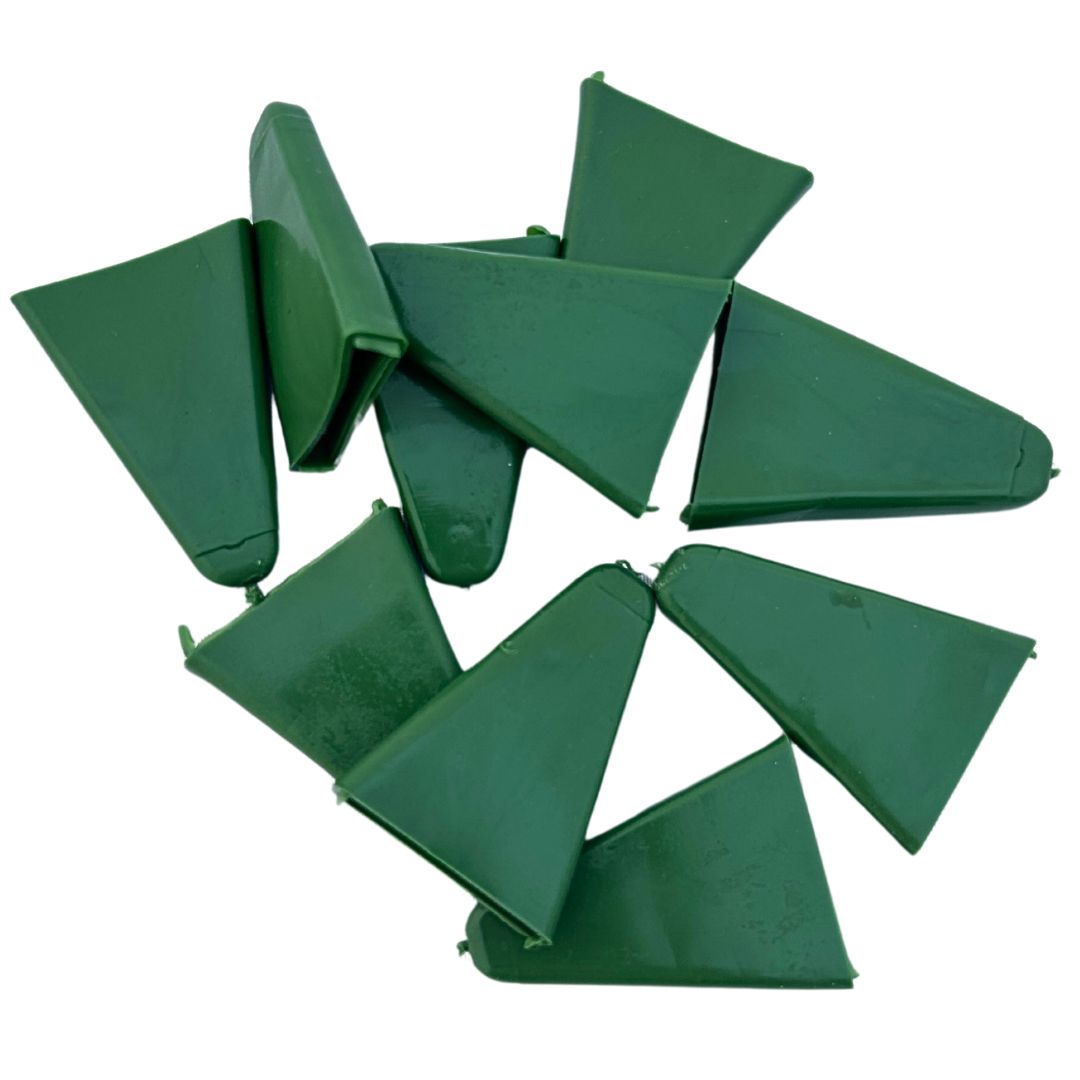 Bramley & Sage Pointed Garden Cane Caps (Pack of 10)