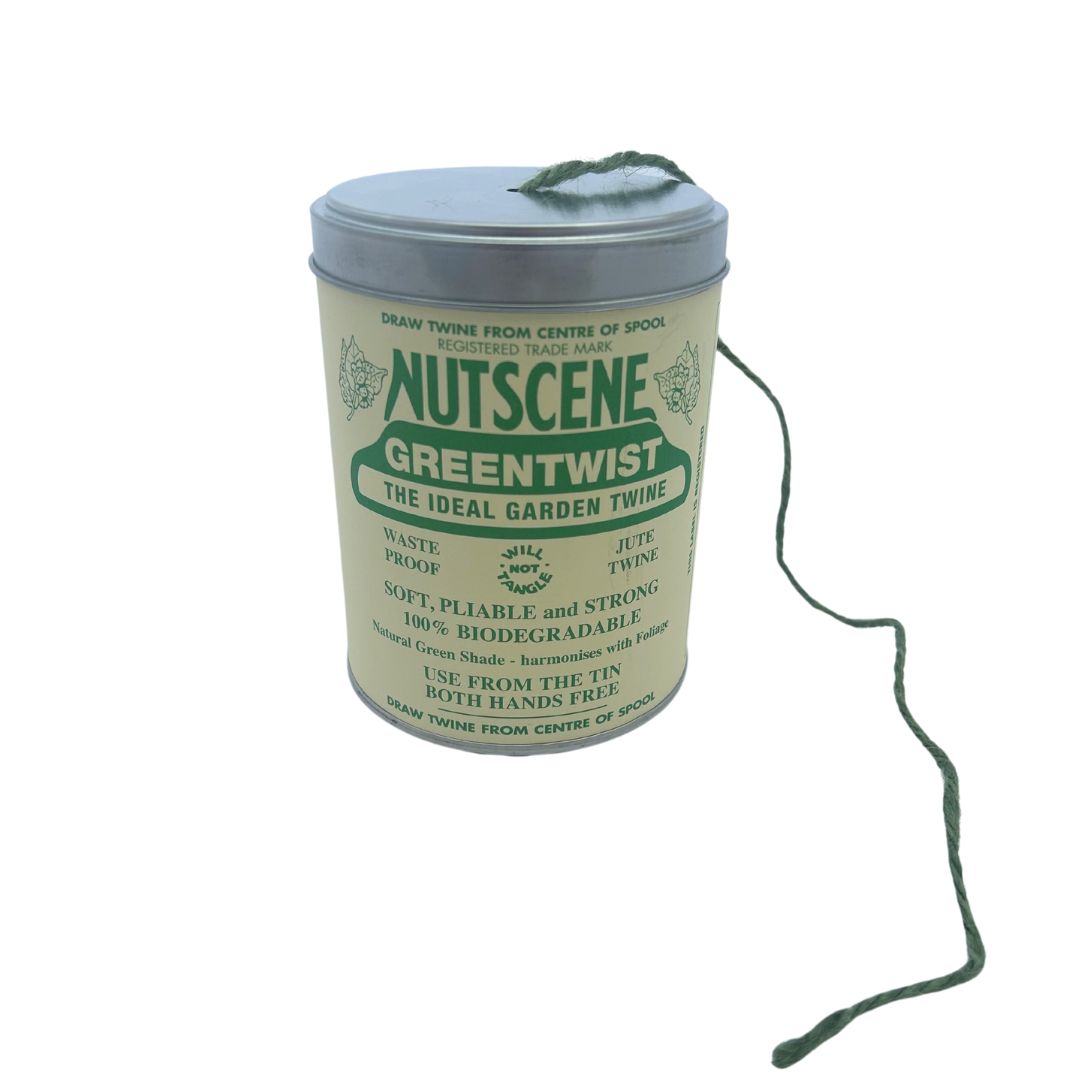 Nutscene Tin of Twine – Green