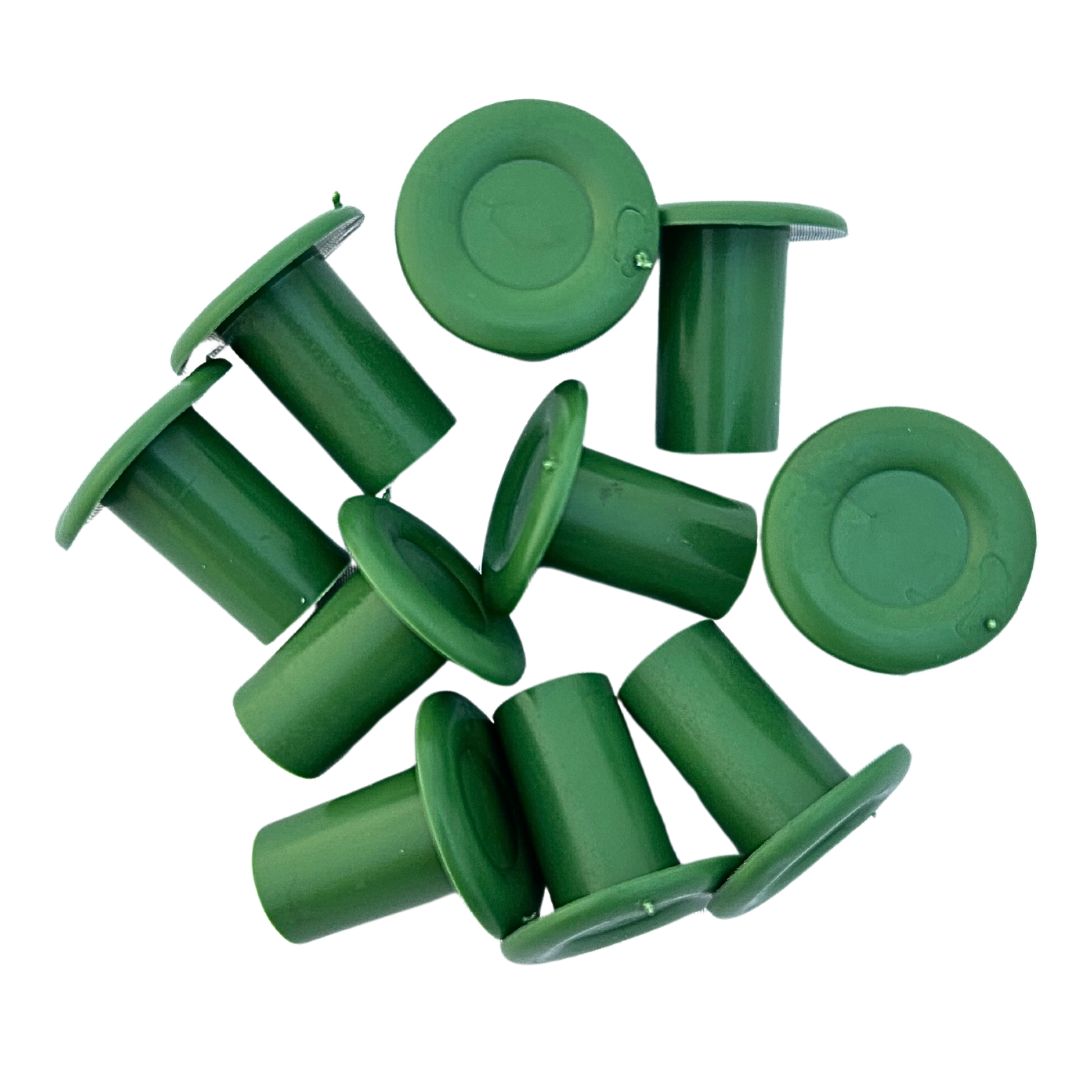Bramley & Sage Standard Garden Cane Caps (Pack of 10)
