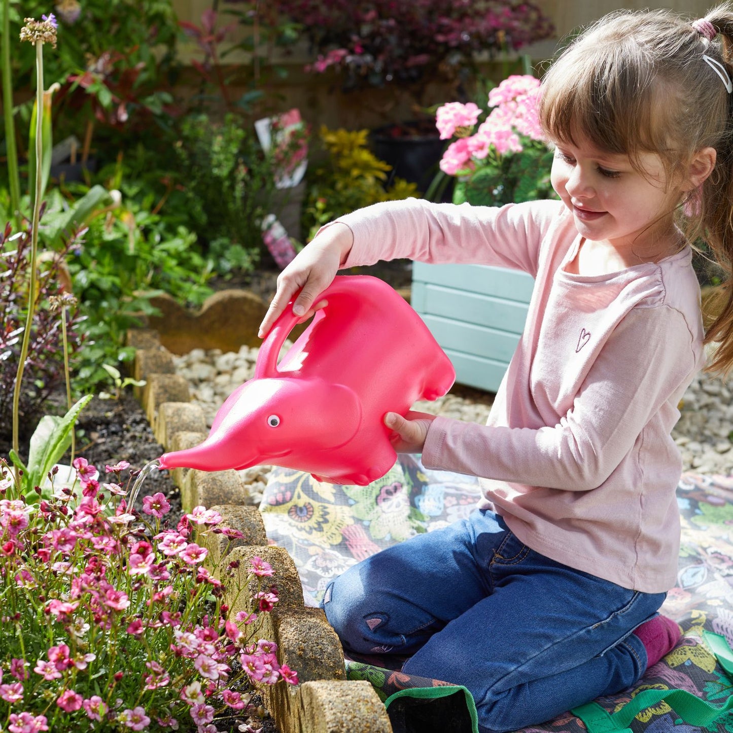 Briers Children’s FunCan Garden Watering Can – Pink