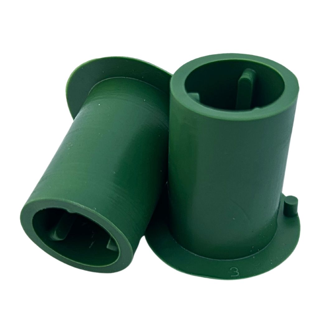 Bramley & Sage Thick Garden Cane Caps (Pack of 10)