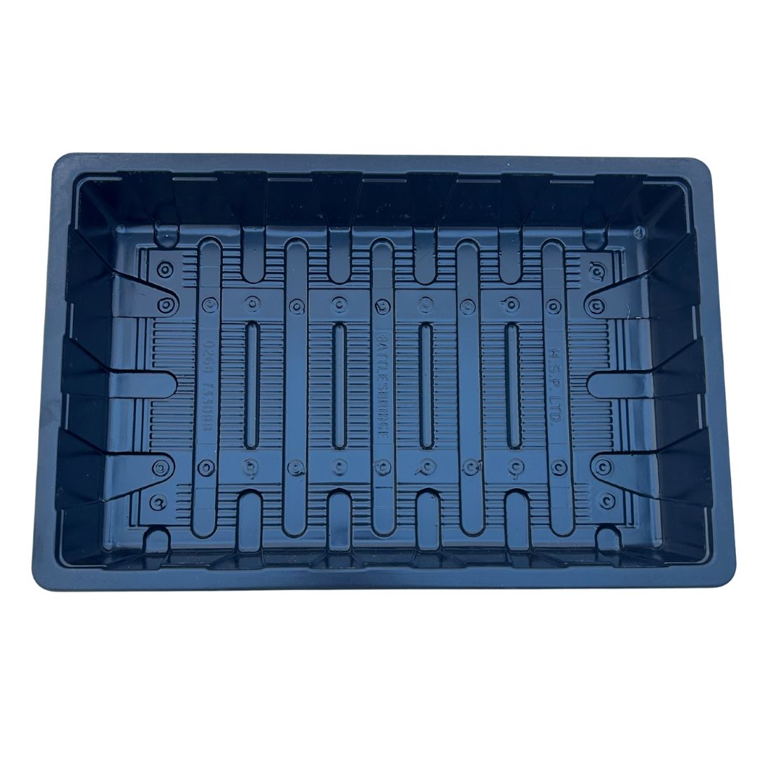 Bramley & Sage Full-Size Heavyweight Seed Tray Without Holes (Set of 6)