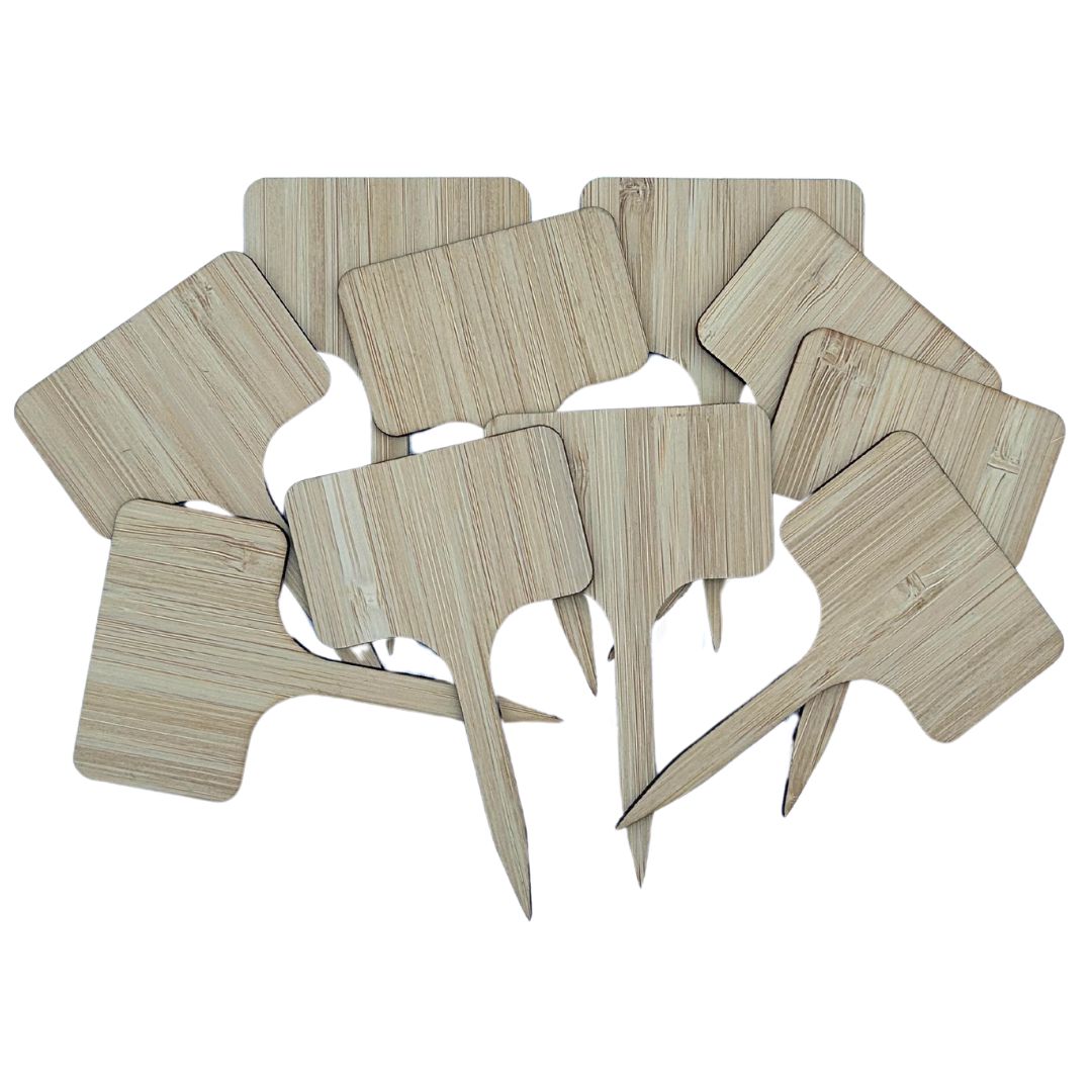 Bramley & Sage Bamboo T Labels (pack of 10)