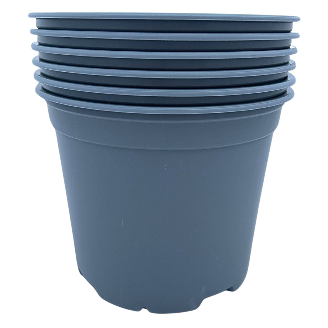 Bramley & Sage 19cm 3 litre Grey Pots - Choose Quantity