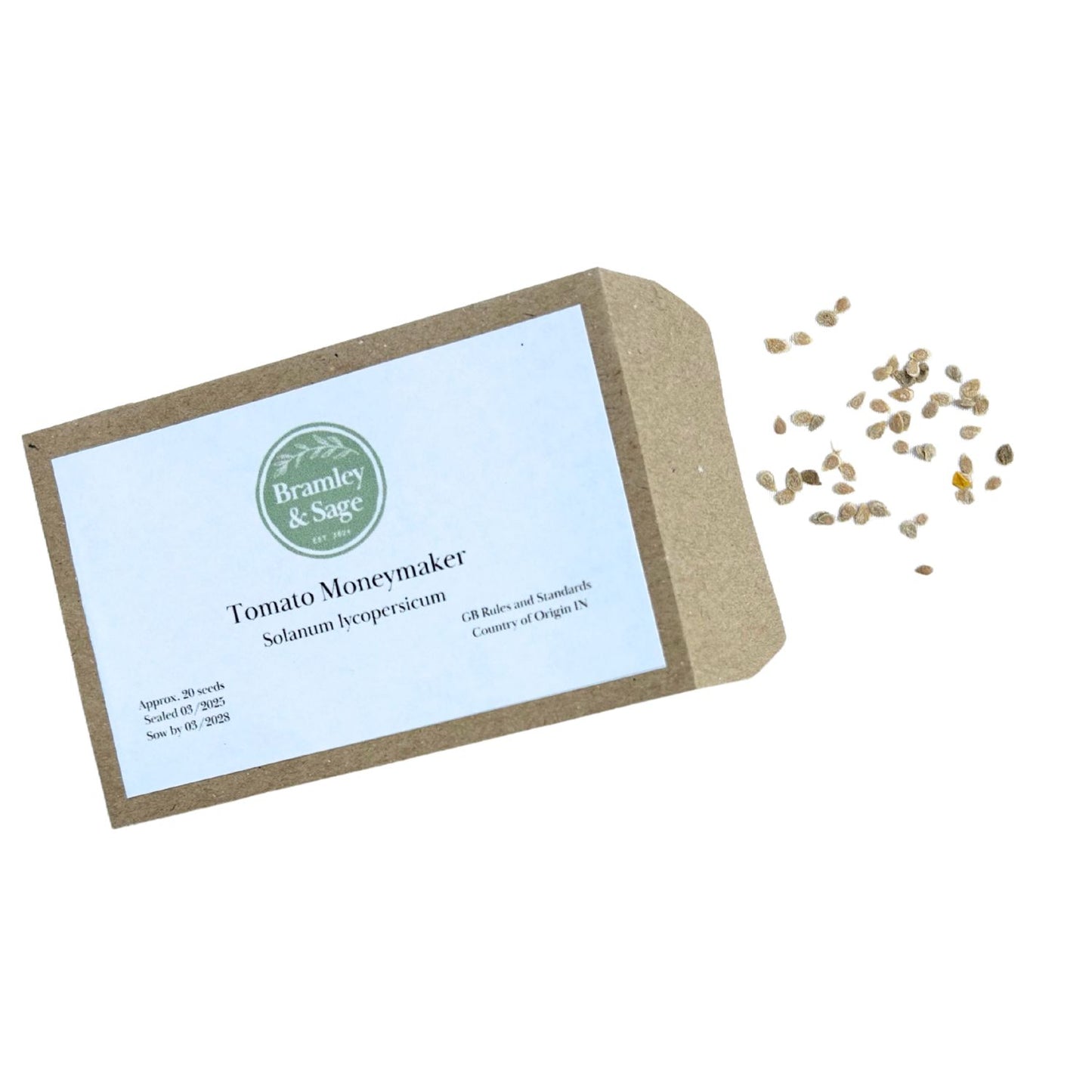 Bramley & Sage Moneymaker Tomato Seeds – 20 seeds pp.