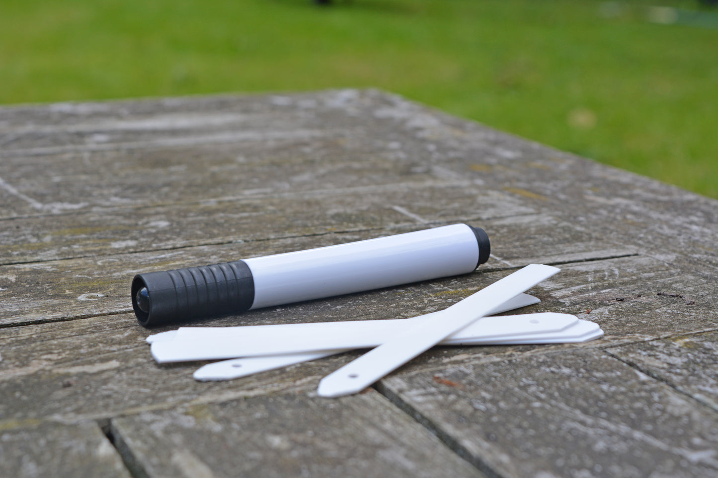 Bramley & Sage White Reusable Plant Labels with Marker Pen (25 labels)