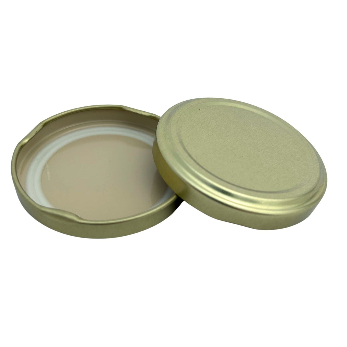 Bramley & Sage 58mm Gold Twist-Off Jam Jar Lids