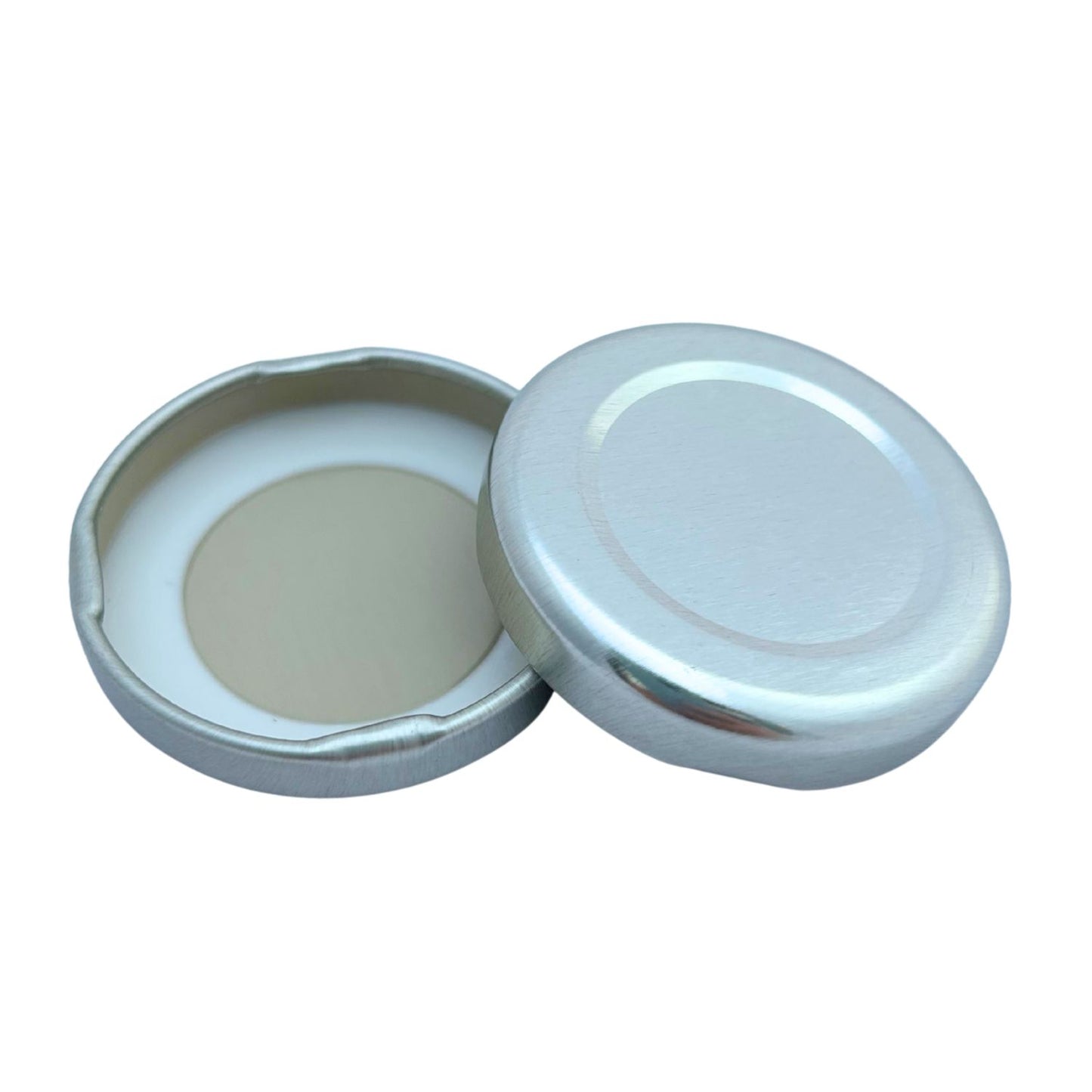 Bramley & Sage 43mm Silver Twist-Off Jam Jar Lids – Select Quantity