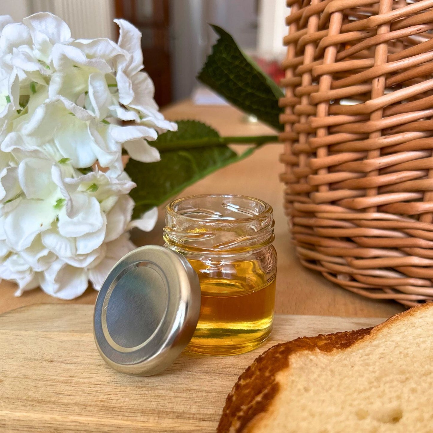 Bramley & Sage 43mm Silver Twist-Off Jam Jar Lids – Select Quantity