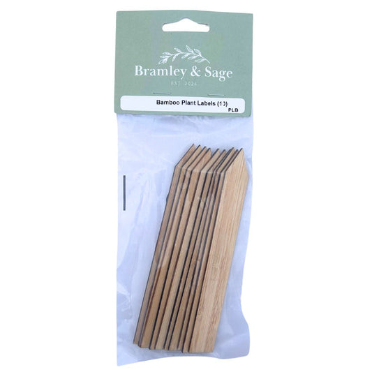 Bramley & Sage Bamboo Plant Labels (pack of 10)