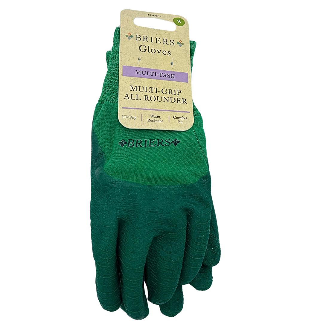 Briers Multi-Grip All Rounder Gardening Gloves Green – Sizes Small to XL