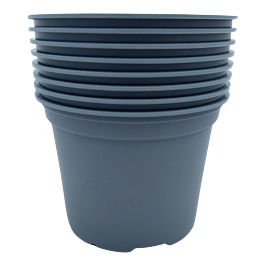 Bramley & Sage 17cm 2 litre Grey Pots - Choose Quantity