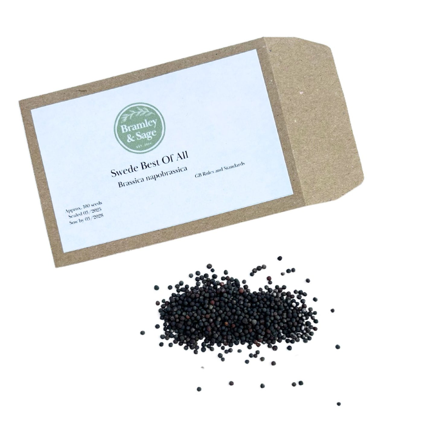 Bramley & Sage Swede Best of All Seeds – approx. 100 seeds pp.