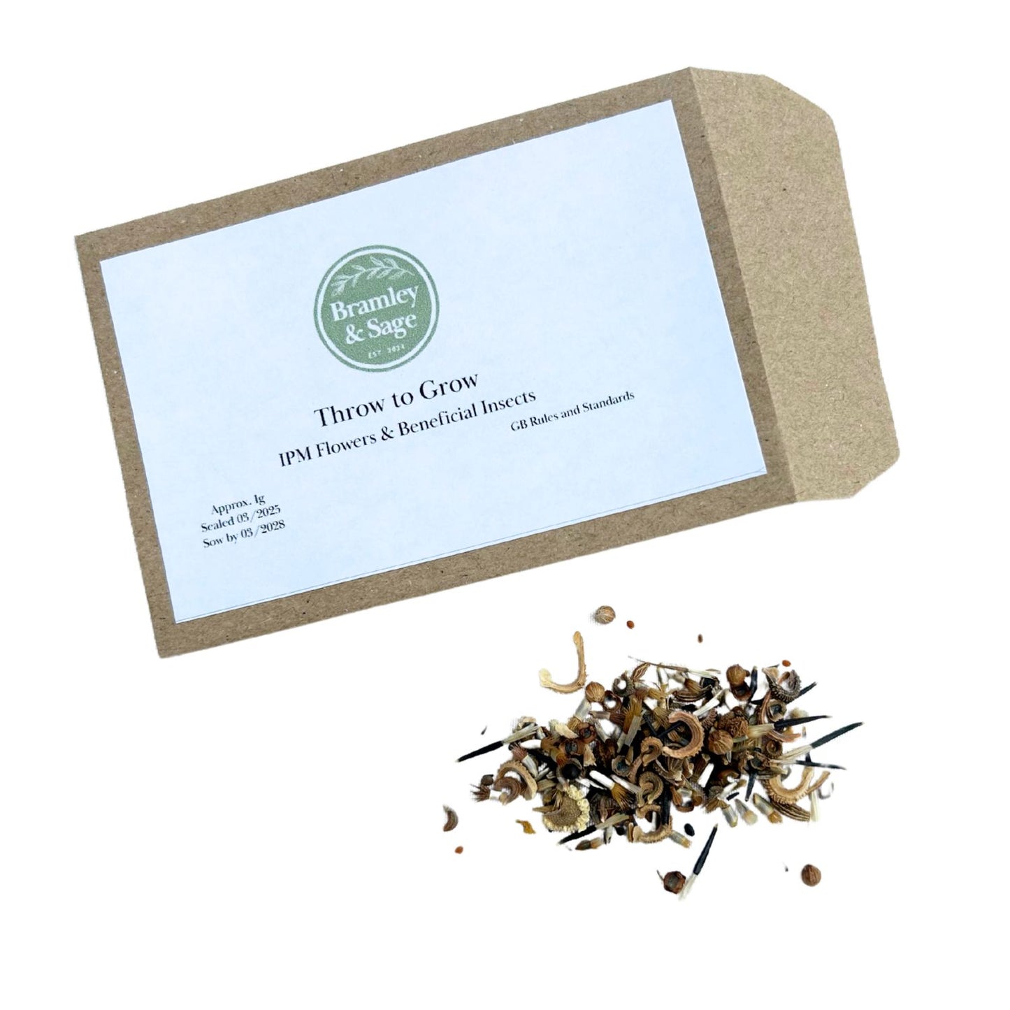 Bramley & Sage Throw to Grow – Flowers for Beneficial Insects Seeds