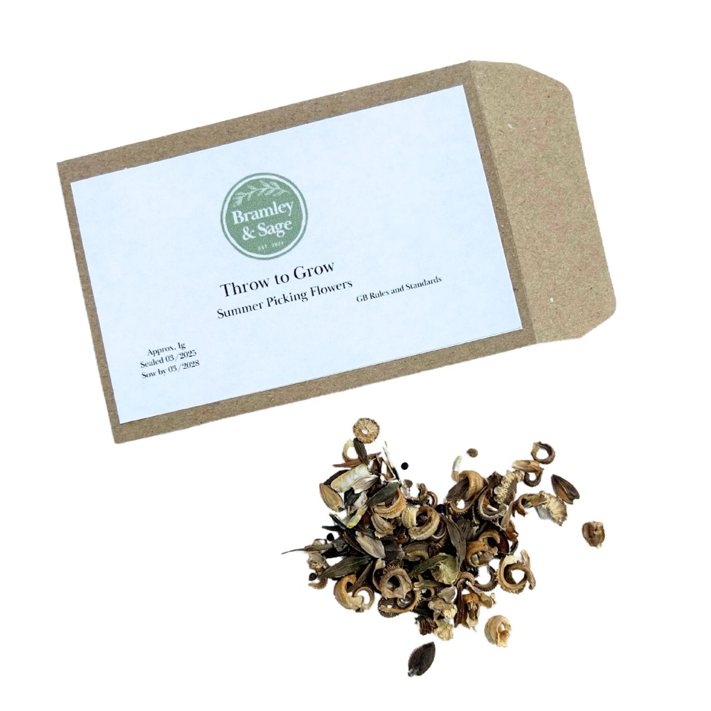 Bramley & Sage Throw to Grow – Summer Picking Flowers