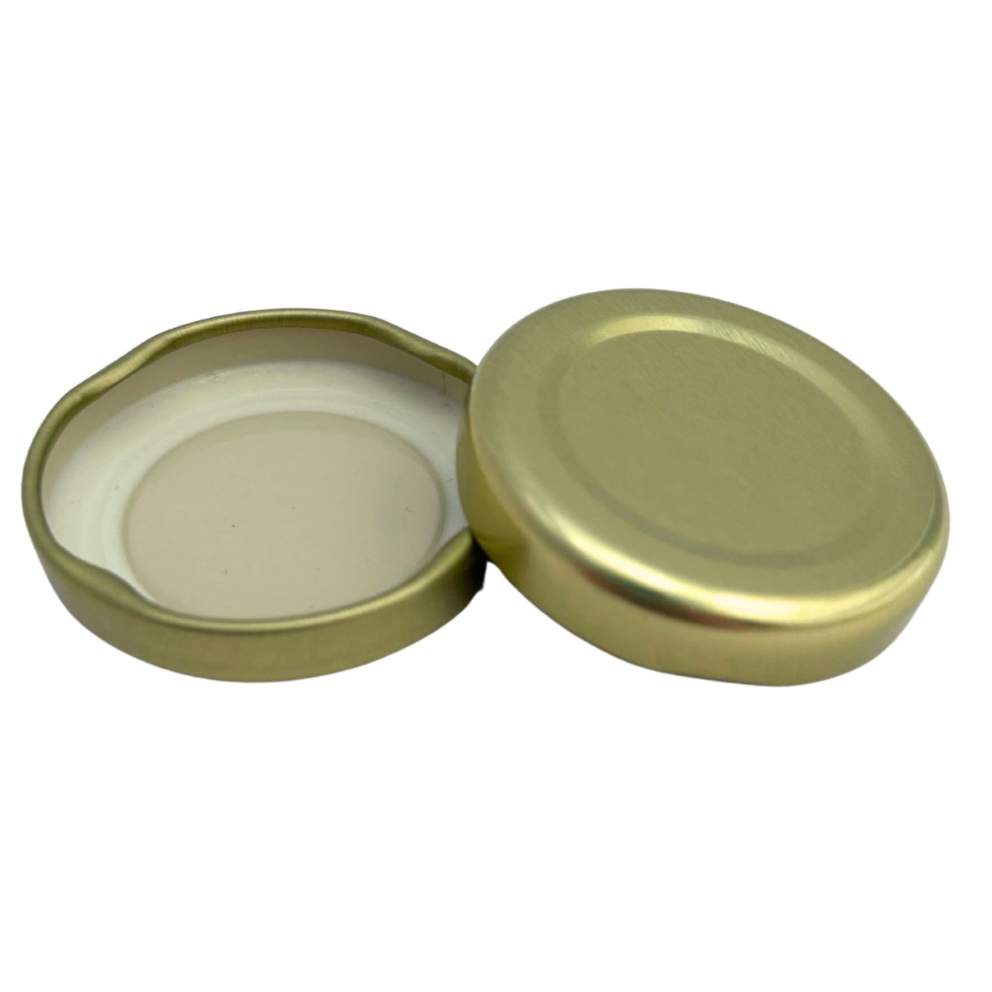 Bramley & Sage 43mm Gold Jam Jar Lids